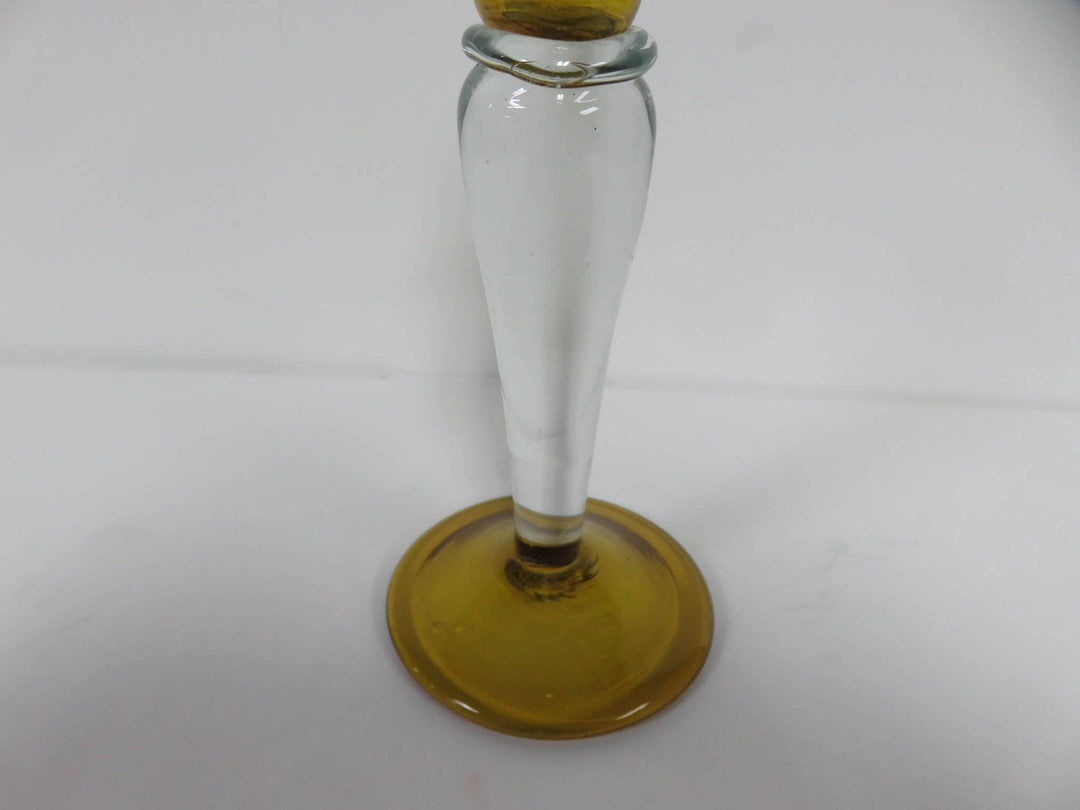 Blown Glass Candlesticks