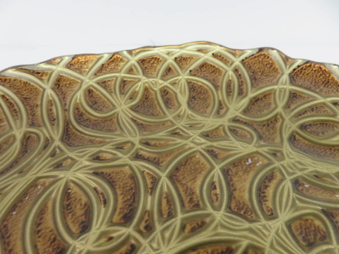 Gold Glass Charger Set