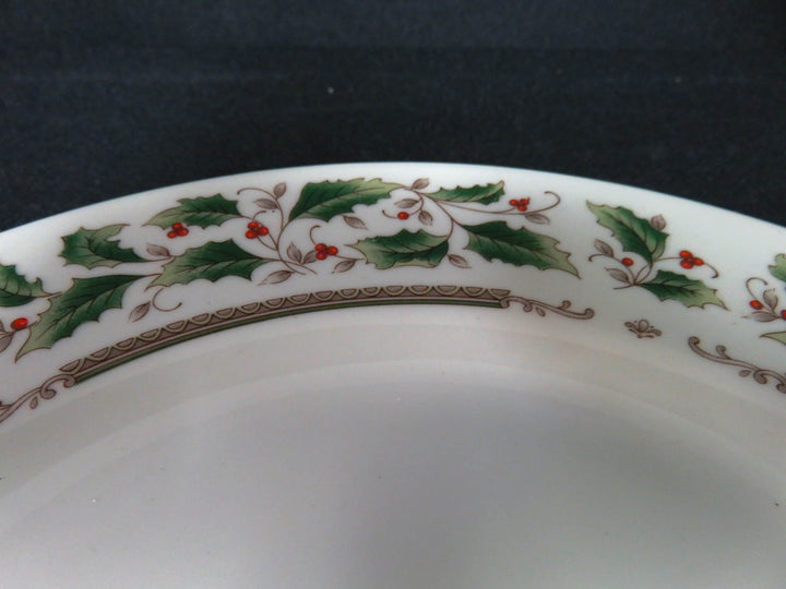 Holly Holiday Plates by Royal Co.