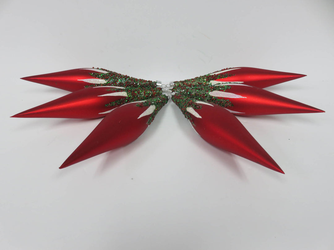 Long Teardrop Christmas Ormaments