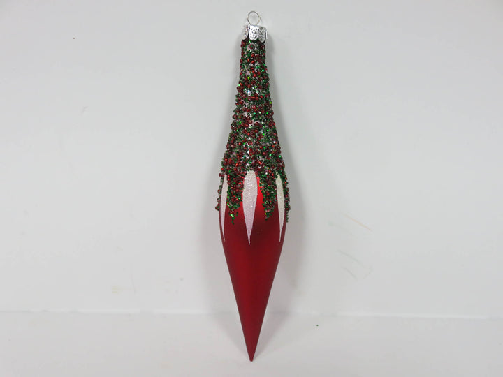 Long Teardrop Christmas Ormaments