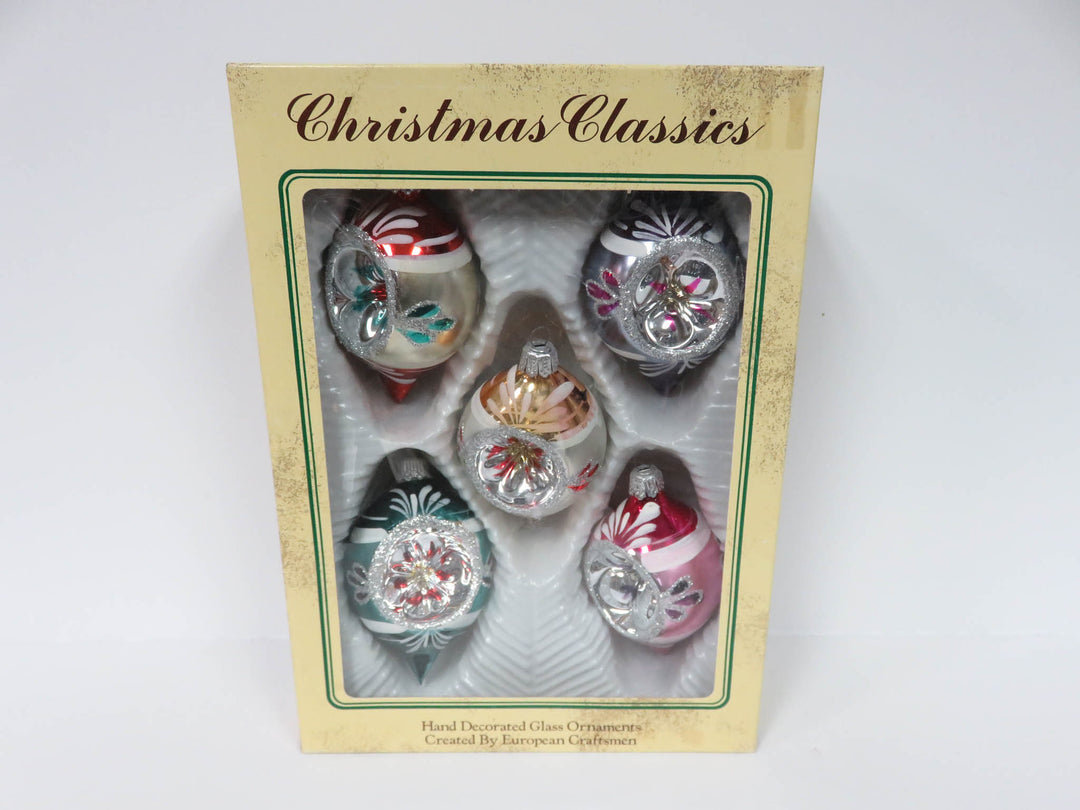 Vintage Boxed European Ornaments