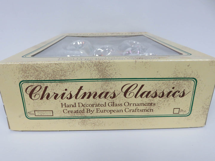 Vintage Boxed European Ornaments