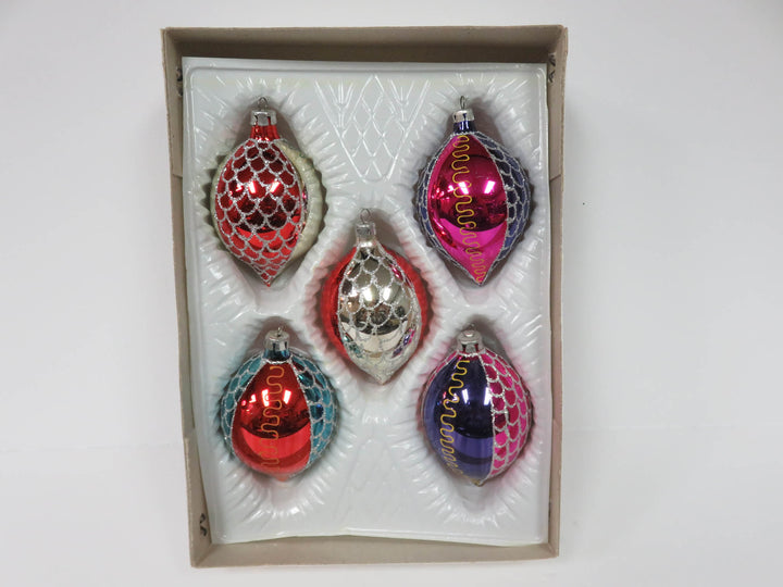 Vintage European Boxed Ornaments