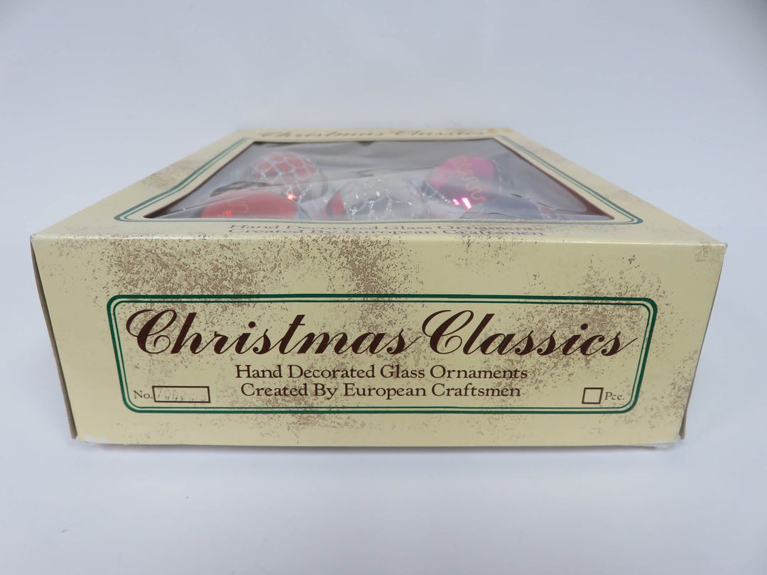 Vintage European Boxed Ornaments