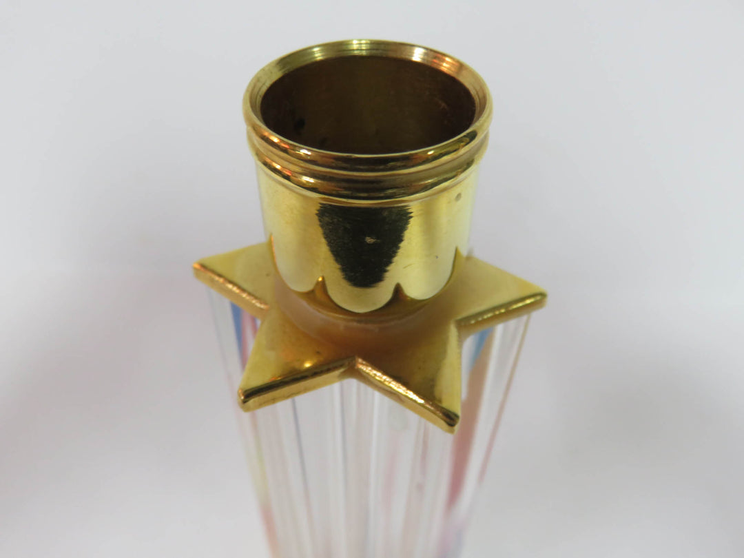 Colorful Shabbat Candleholders