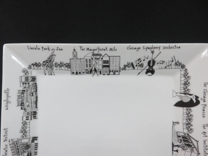 Chicago Landmarks Serving Plate