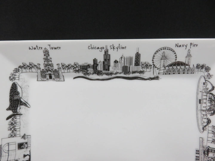 Chicago Landmarks Serving Plate