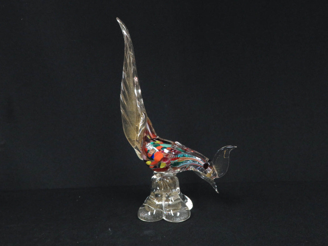 Murano Venetian Pheasant Figurine