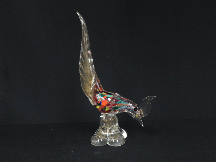 Murano Venetian Pheasant Figurine