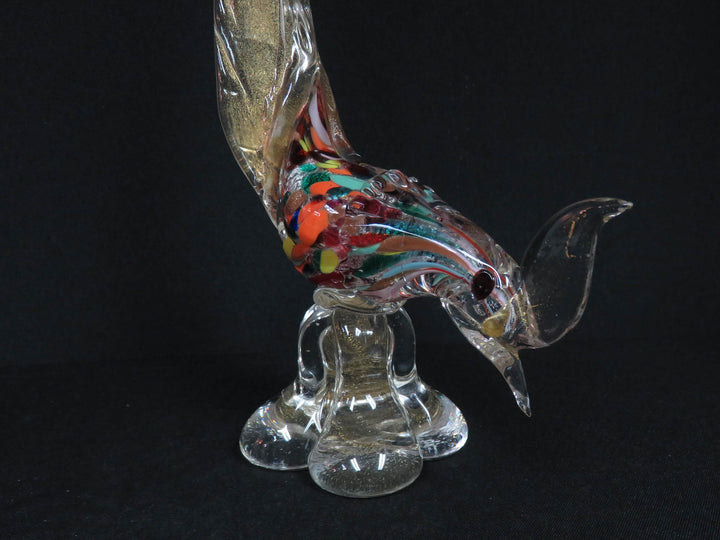 Murano Venetian Pheasant Figurine