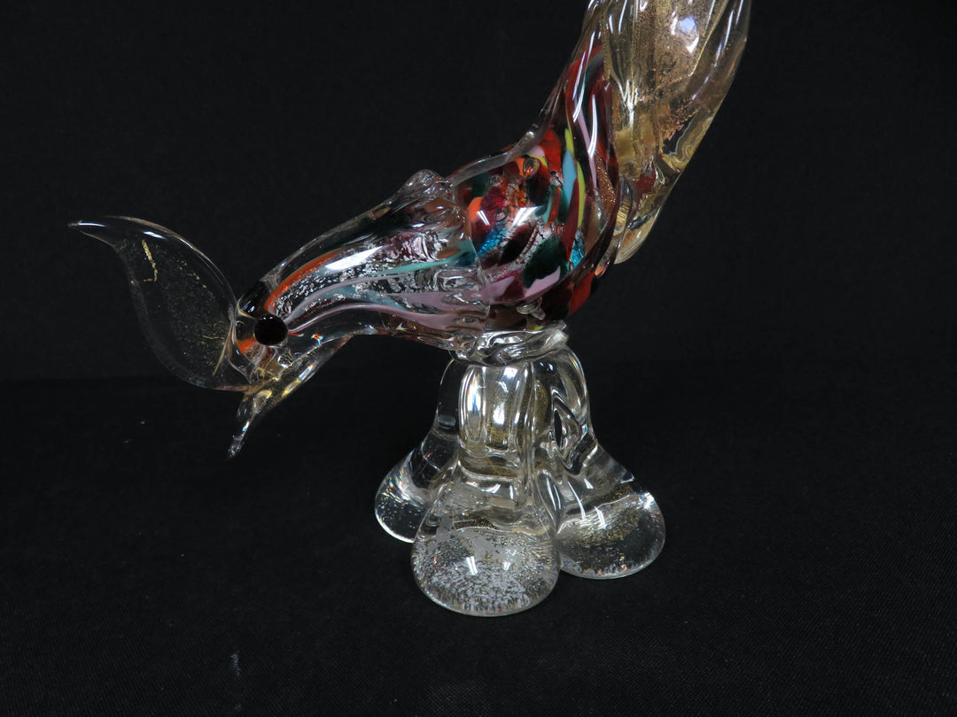Murano Venetian Pheasant Figurine