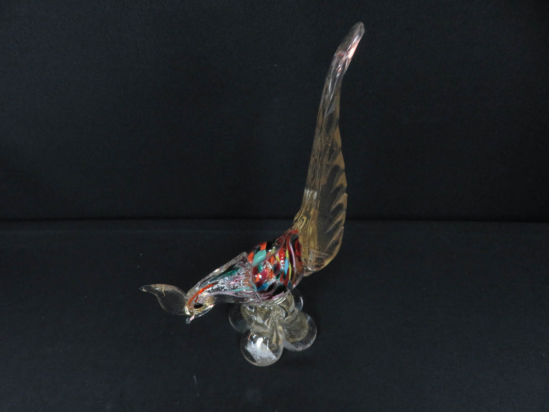 Murano Venetian Pheasant Figurine