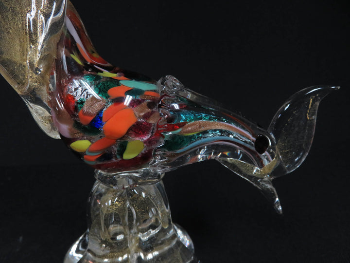 Murano Venetian Pheasant Figurine