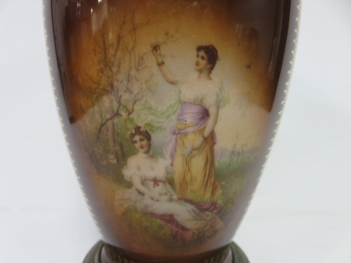 Epiag Royal Vase on Brass Stand