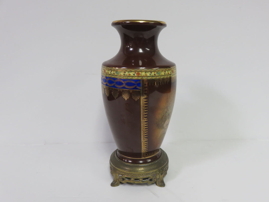 Epiag Royal Vase on Brass Stand