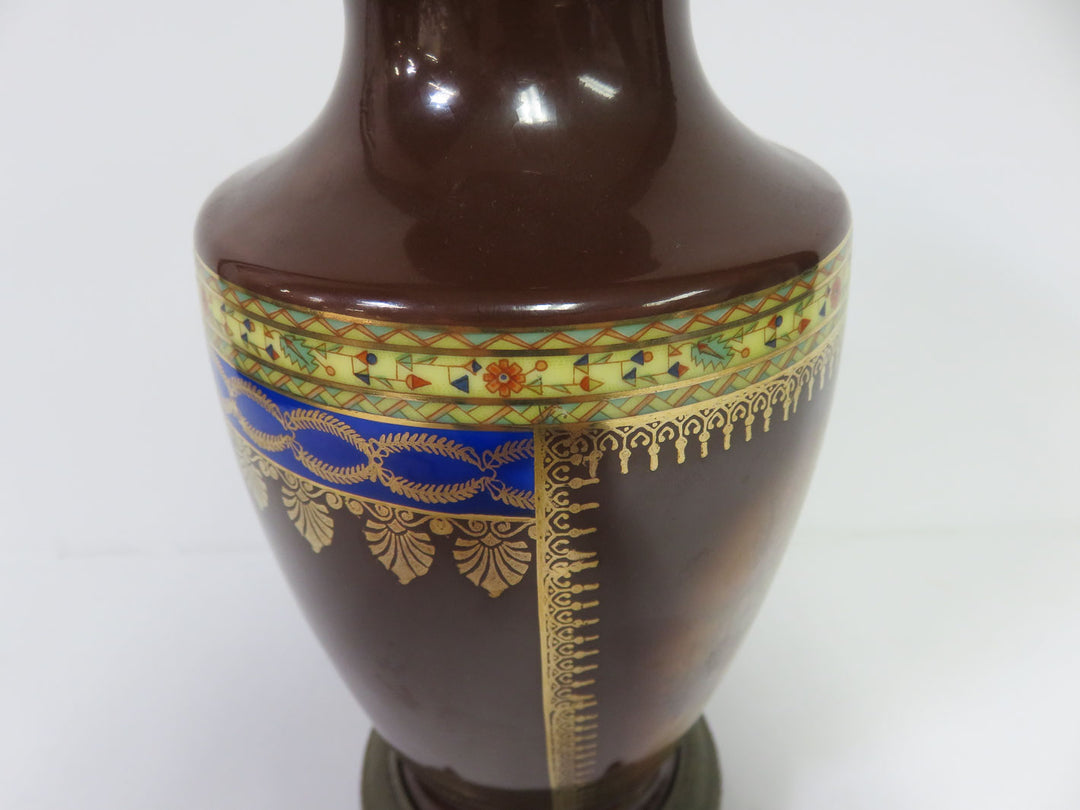 Epiag Royal Vase on Brass Stand