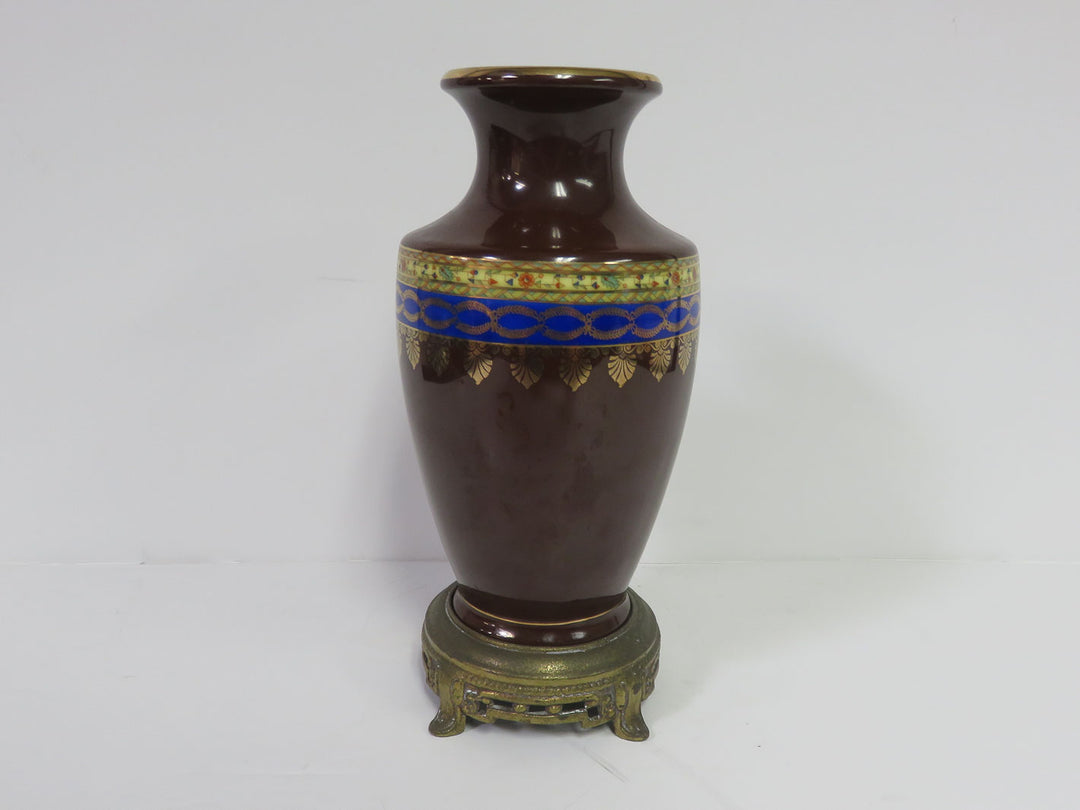 Epiag Royal Vase on Brass Stand