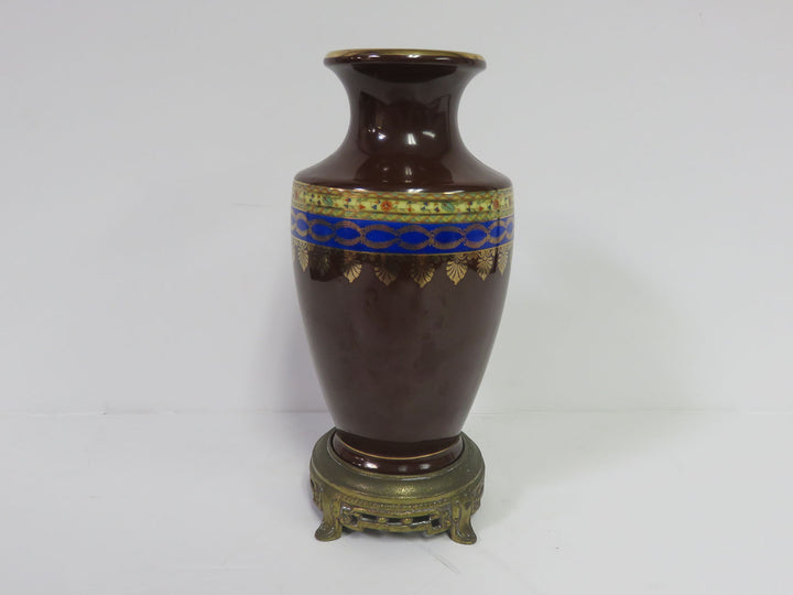Epiag Royal Vase on Brass Stand