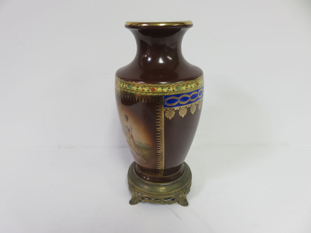 Epiag Royal Vase on Brass Stand