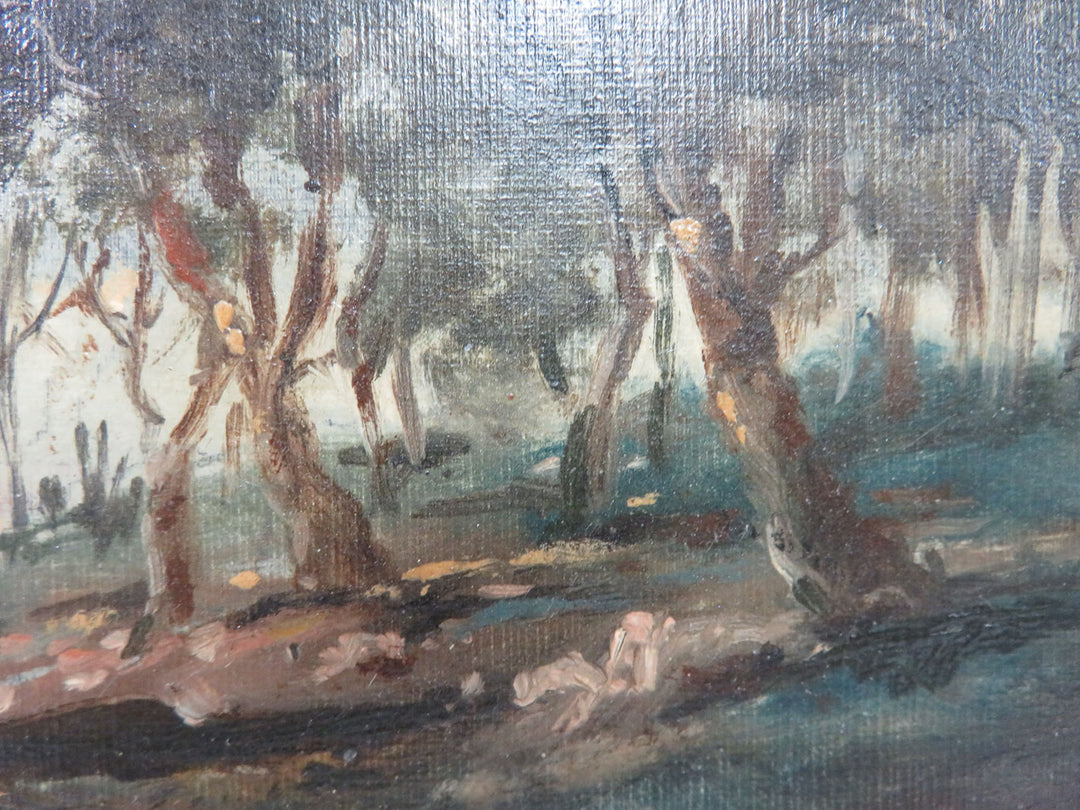 Pastoral Scene Oil Painting - Original