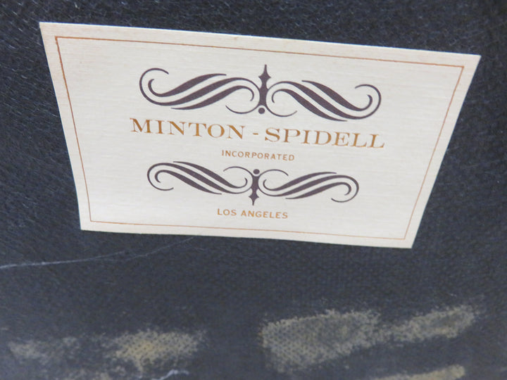 Custom Minton-Spidell Carved Arm Chair