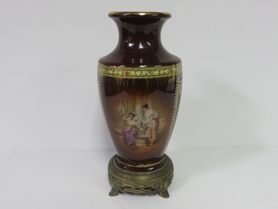 Epiag Royal Vase on Brass Stand