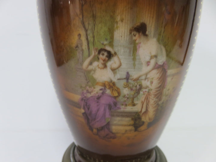 Epiag Royal Vase on Brass Stand