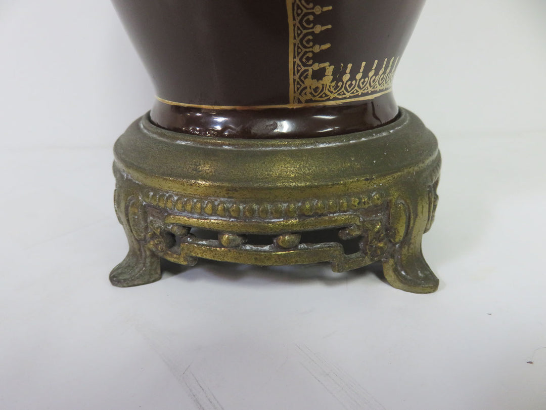 Epiag Royal Vase on Brass Stand