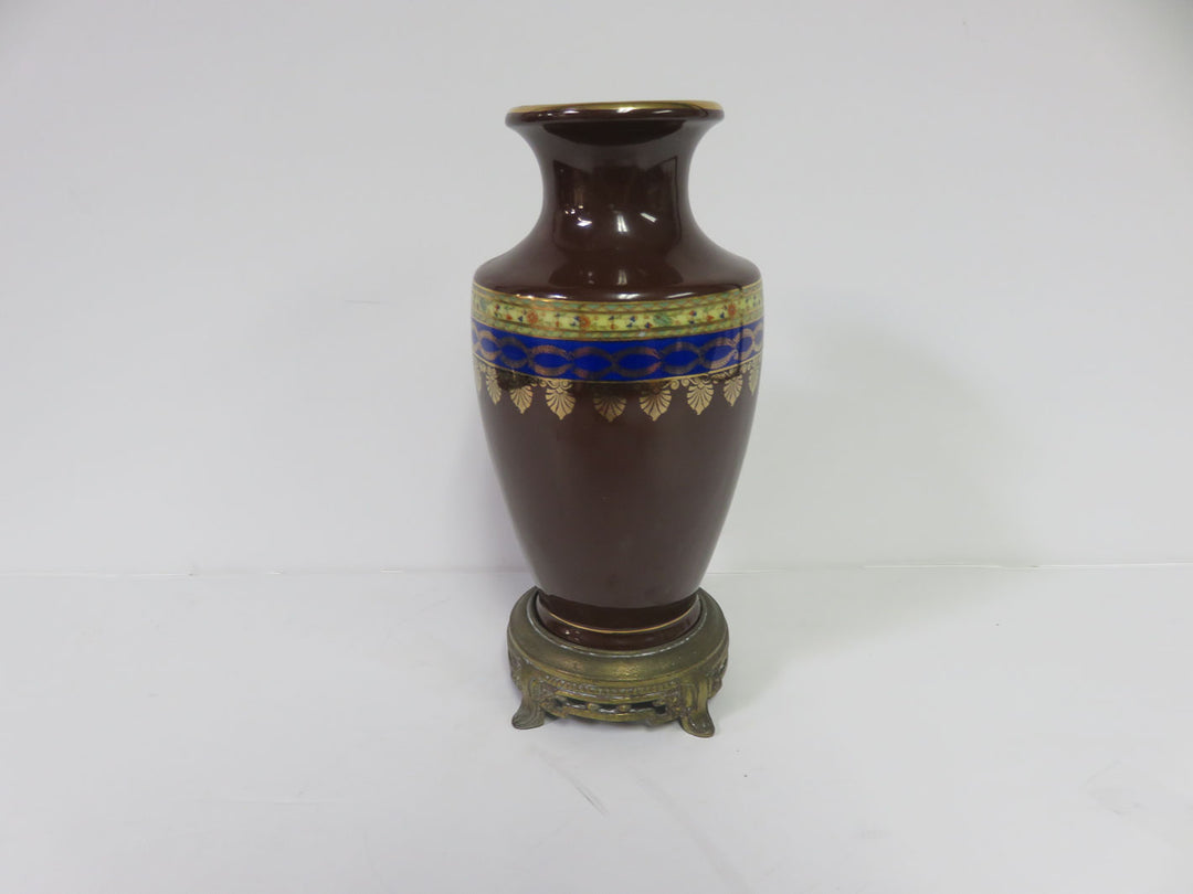 Epiag Royal Vase on Brass Stand
