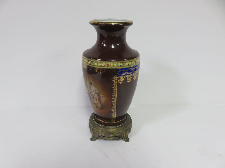 Epiag Royal Vase on Brass Stand