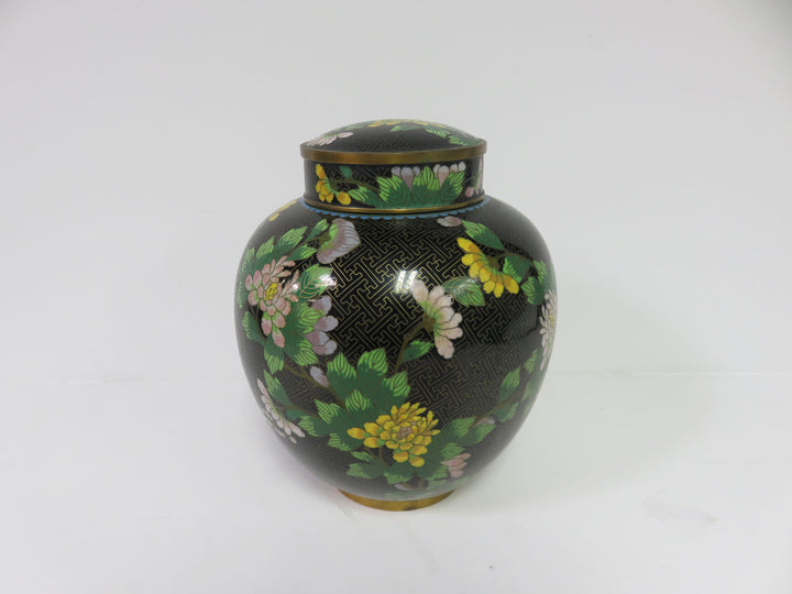 Cloisonne Ginger Jar