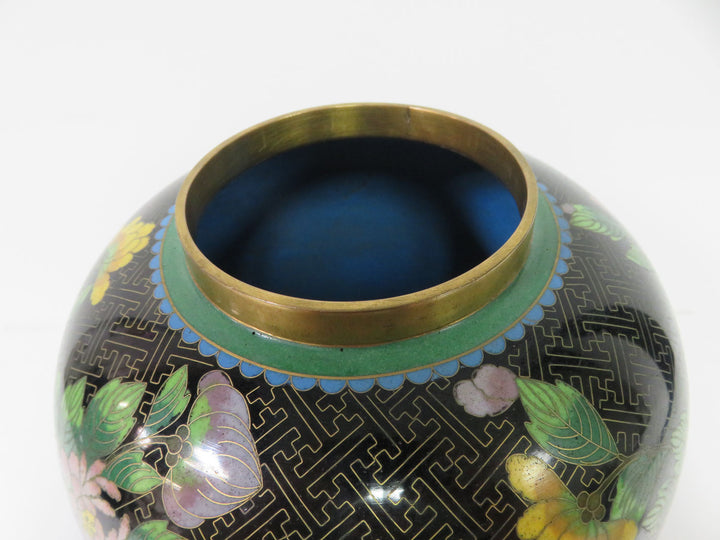 Cloisonne Ginger Jar