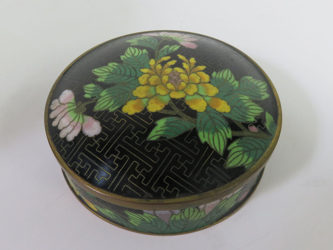 Cloisonne Ginger Jar
