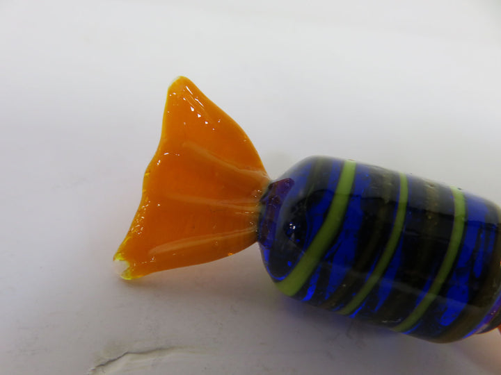 Art Glass Dish and Candies