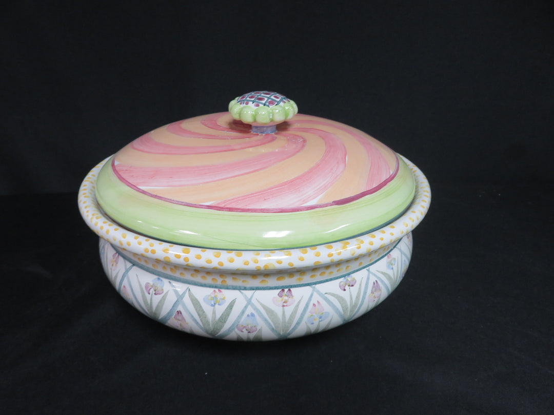 MacKenzie-Childs Covered Casserole