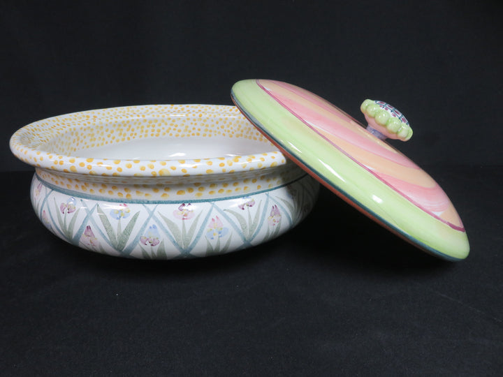 MacKenzie-Childs Covered Casserole