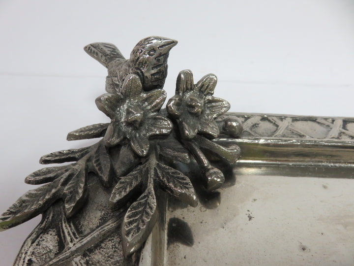 Bird and Flower Decorative Tray
