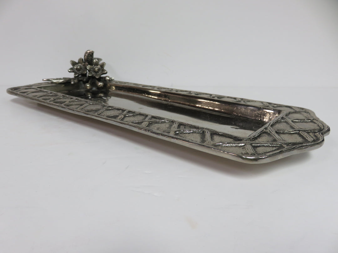 Bird and Flower Decorative Tray