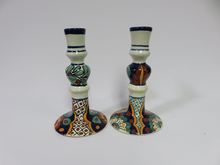 Hand Painted Candleholders