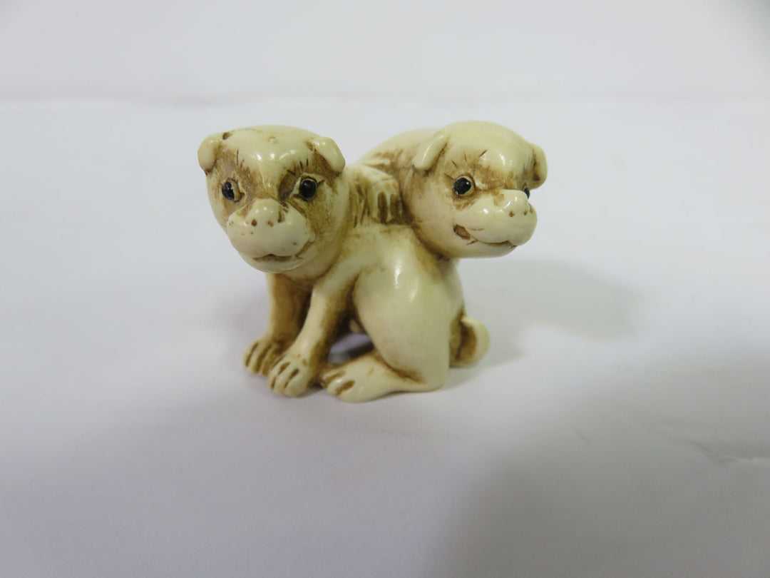 Japanese Netsuke Figure on Stand