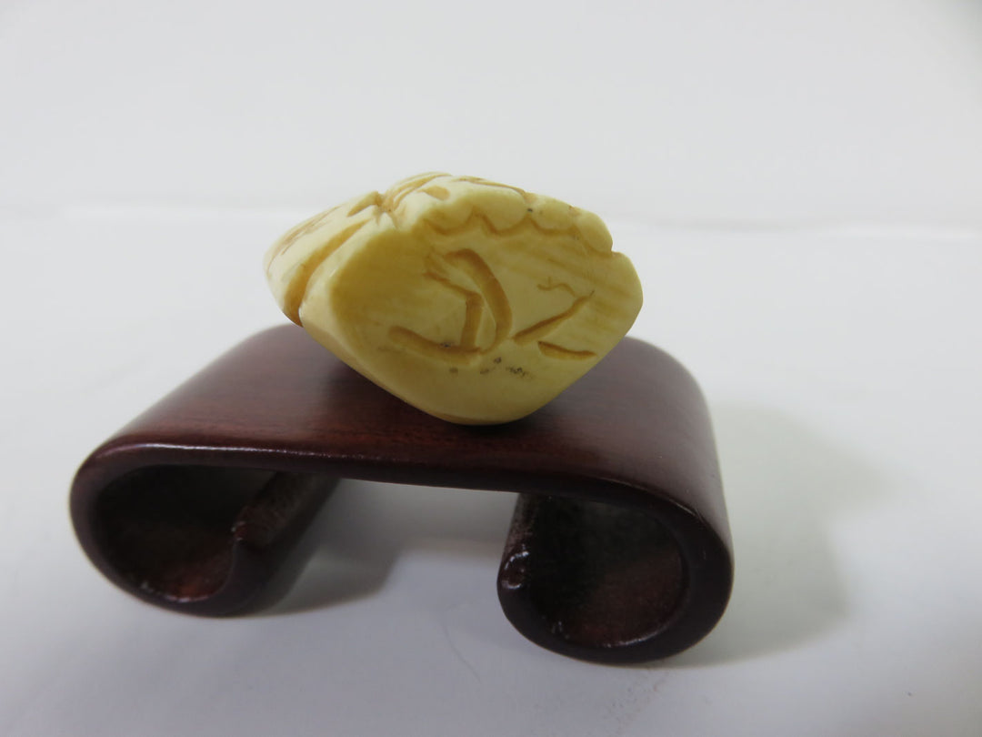 Japanese Netsuke Figure on Stand