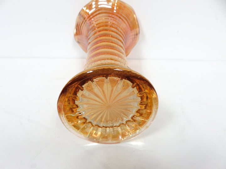 Irridescent Trumpet Vase