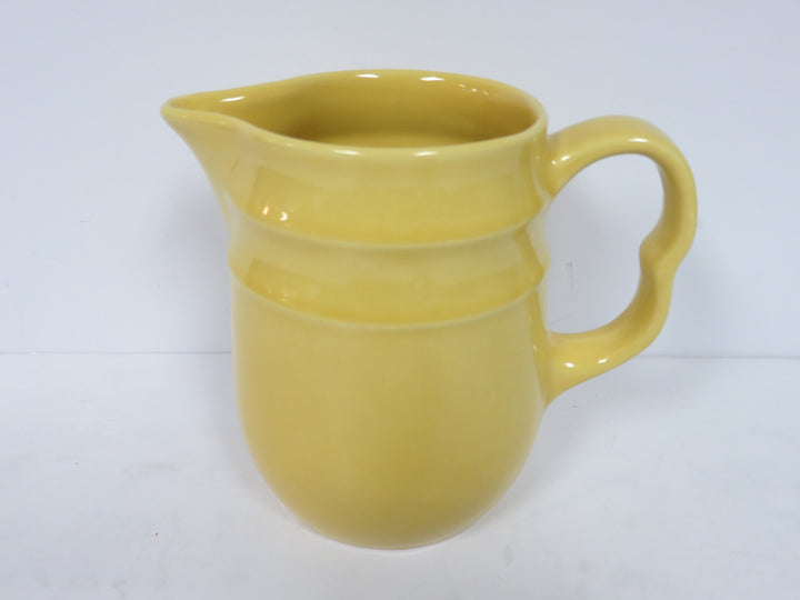 Yellow Ceramic Pitcher