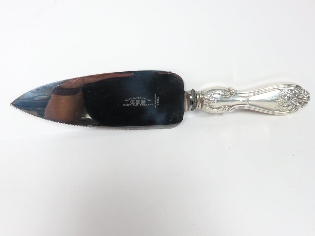 Hunt Silver Co. Sterling Cake Knife