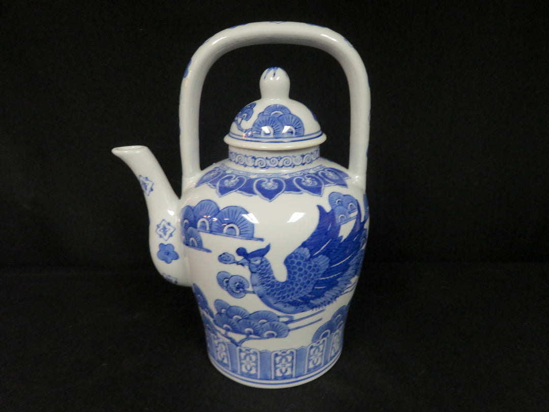 Blue Phoenix Teapot