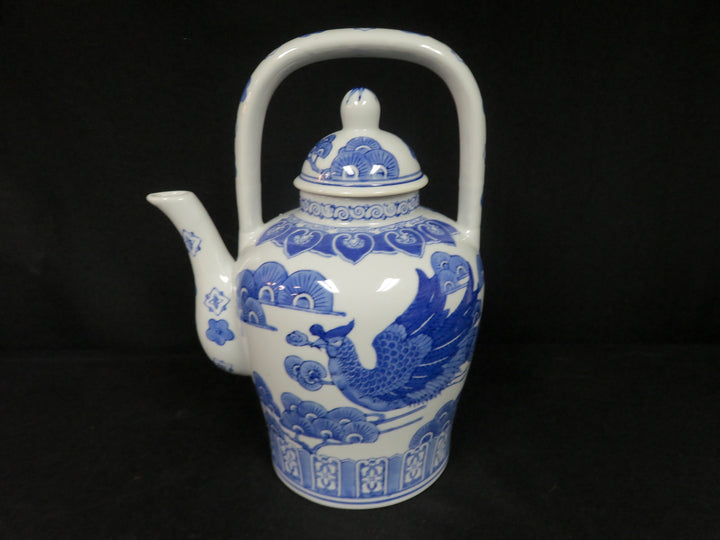 Blue Phoenix Teapot