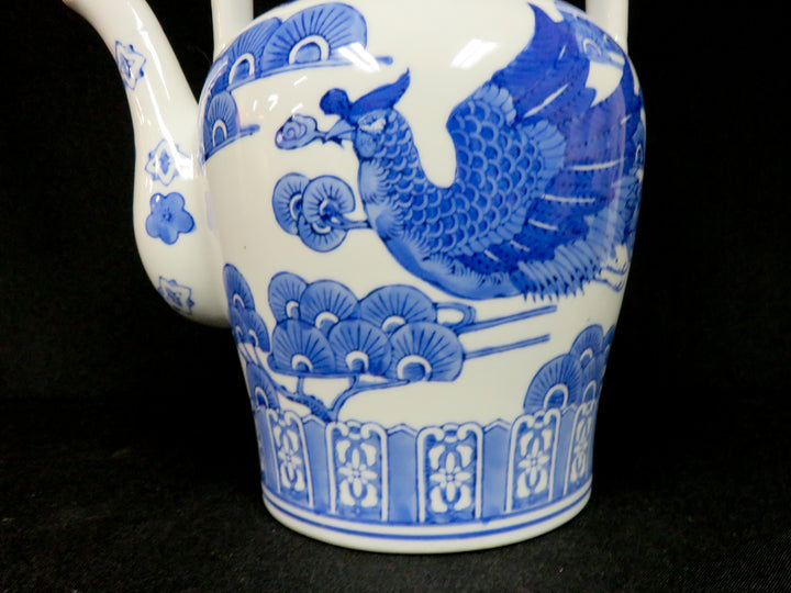 Blue Phoenix Teapot
