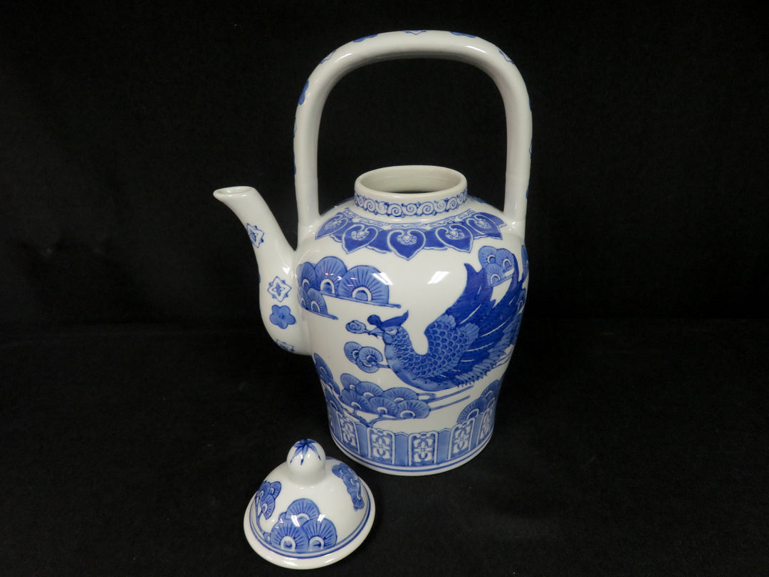 Blue Phoenix Teapot