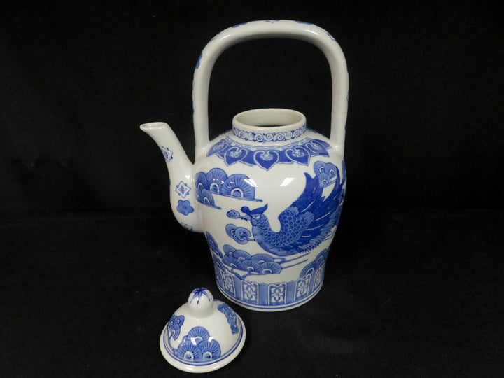 Blue Phoenix Teapot